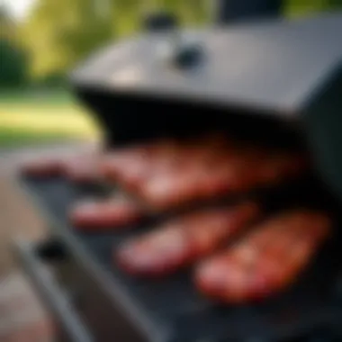 A well-maintained BBQ smoker demonstrating the importance of upkeep.