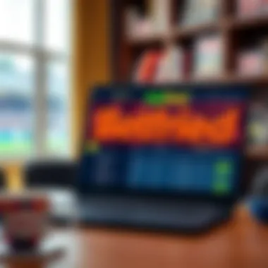 Illustration of live betting in action on Betfred's platform