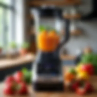 A powerful Ninja blender showcasing its sleek design and robust features