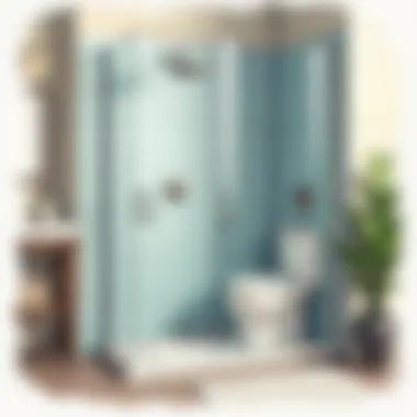 Choosing the Right Materials for Shower Construction Variety of materials for shower installation