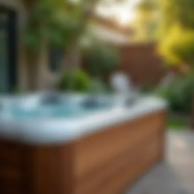 Maintenance tips for preserving wooden surrounds around hot tubs