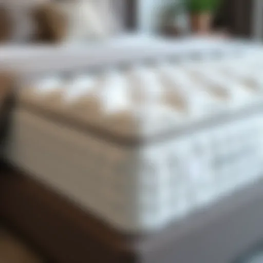 Luxurious layers of the DreamCloud Pillow Top Mattress