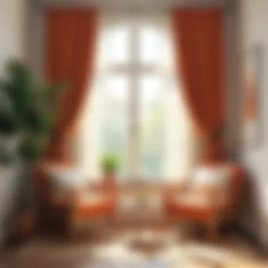 Transforming Spaces: Tahari Drapes in a Reading Nook Cozy reading nook with Tahari drapes providing warmth and elegance