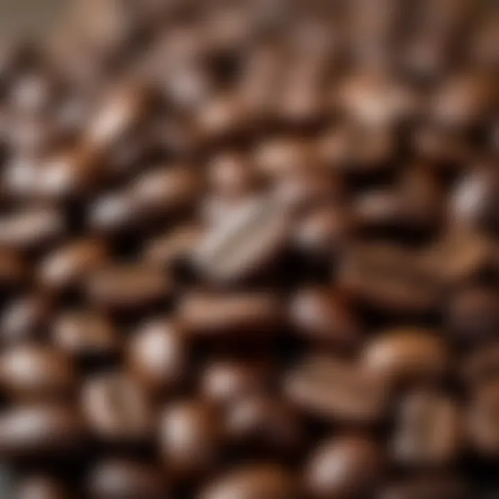 An assortment of coffee beans, highlighting the importance of fresh grounds in brewing