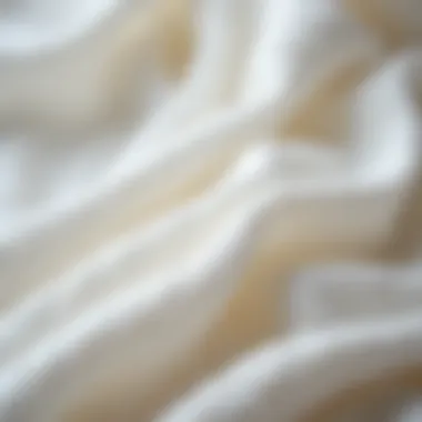 The Craftsmanship of Cotton Weave Close-up of finely woven cotton threads highlighting quality