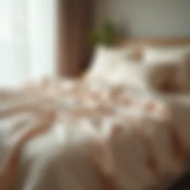 The Elegance of Silk Bed Sheets Luxurious silk bed sheets draping over an elegant bed