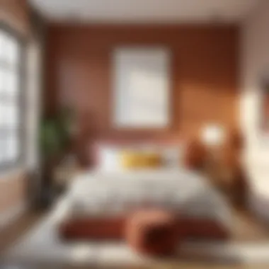 Elegant Harmonious Color Palette Twin Bedroom Elegant twin bedroom showcasing a harmonious color palette