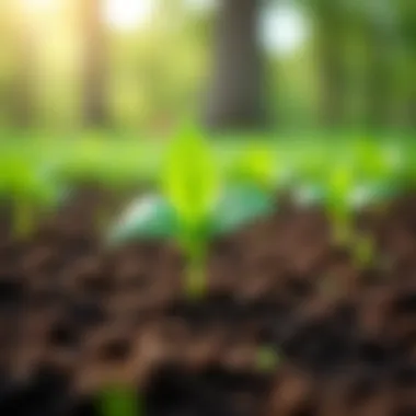 Optimal Soil Preparation Well-prepared soil ready for seeding
