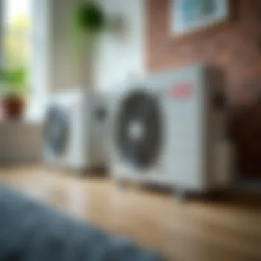 Diverse types of heat pumps