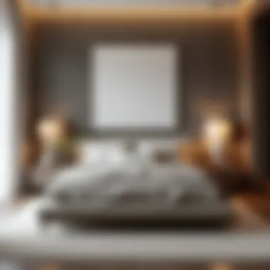 Elegant Queen Size Bed in Contemporary Design Queen size bed in a modern bedroom setting